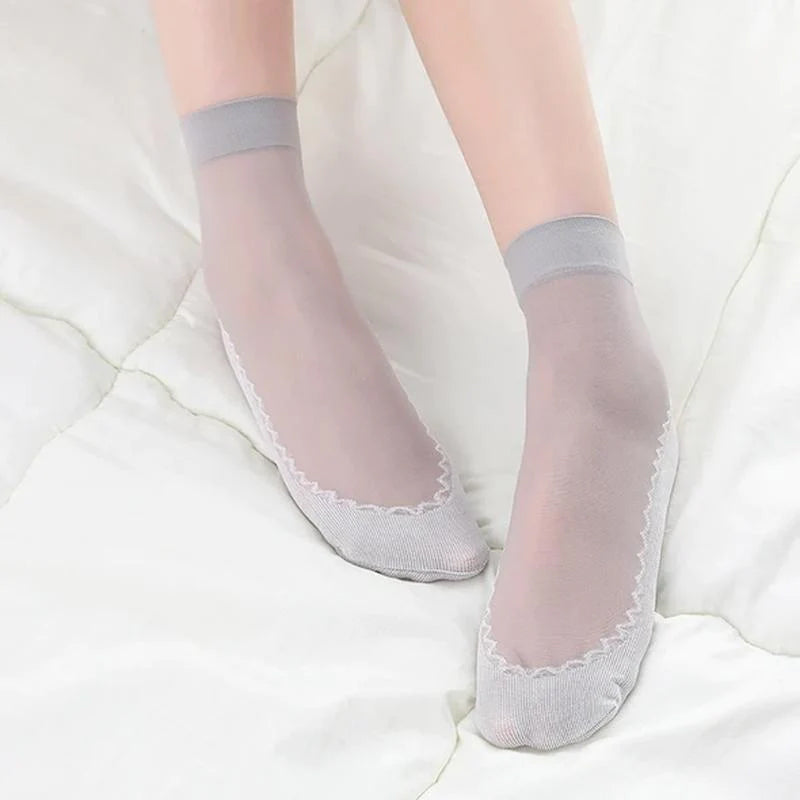 Non-slip cotton socks